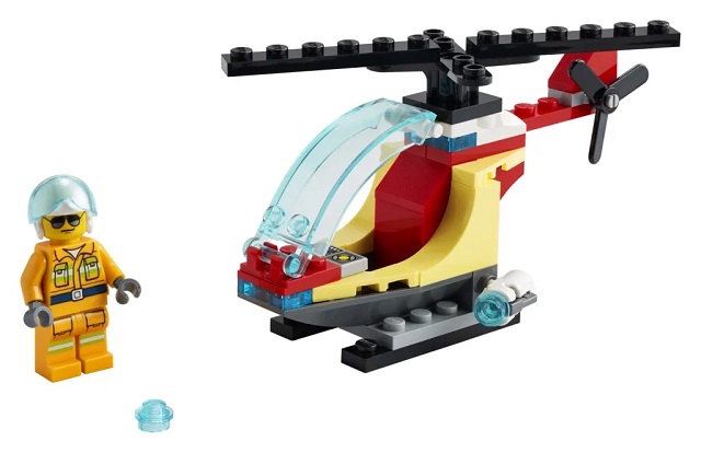 A discount lego helicopter